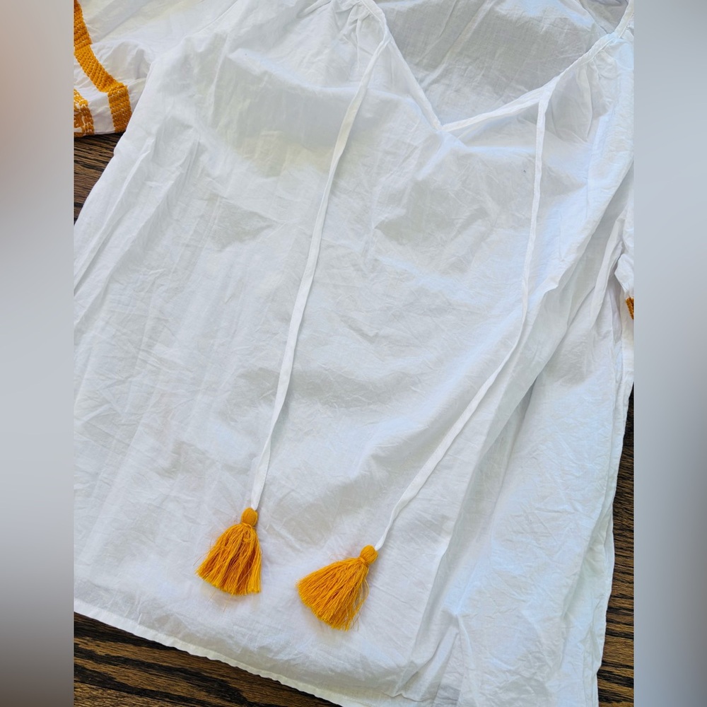 J.Crew Raglan Popover Blouse - Picture 2 of 6